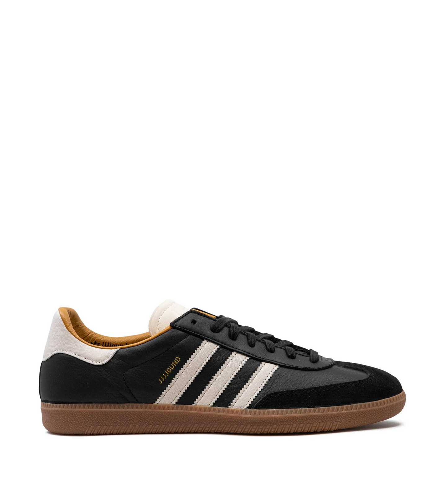 adidas x JJJJound Samba OG Core Black sneakers
jjjjound adidas samba off white gum sole
core black minimalist samba shoes
limited edition samba og jjjjound