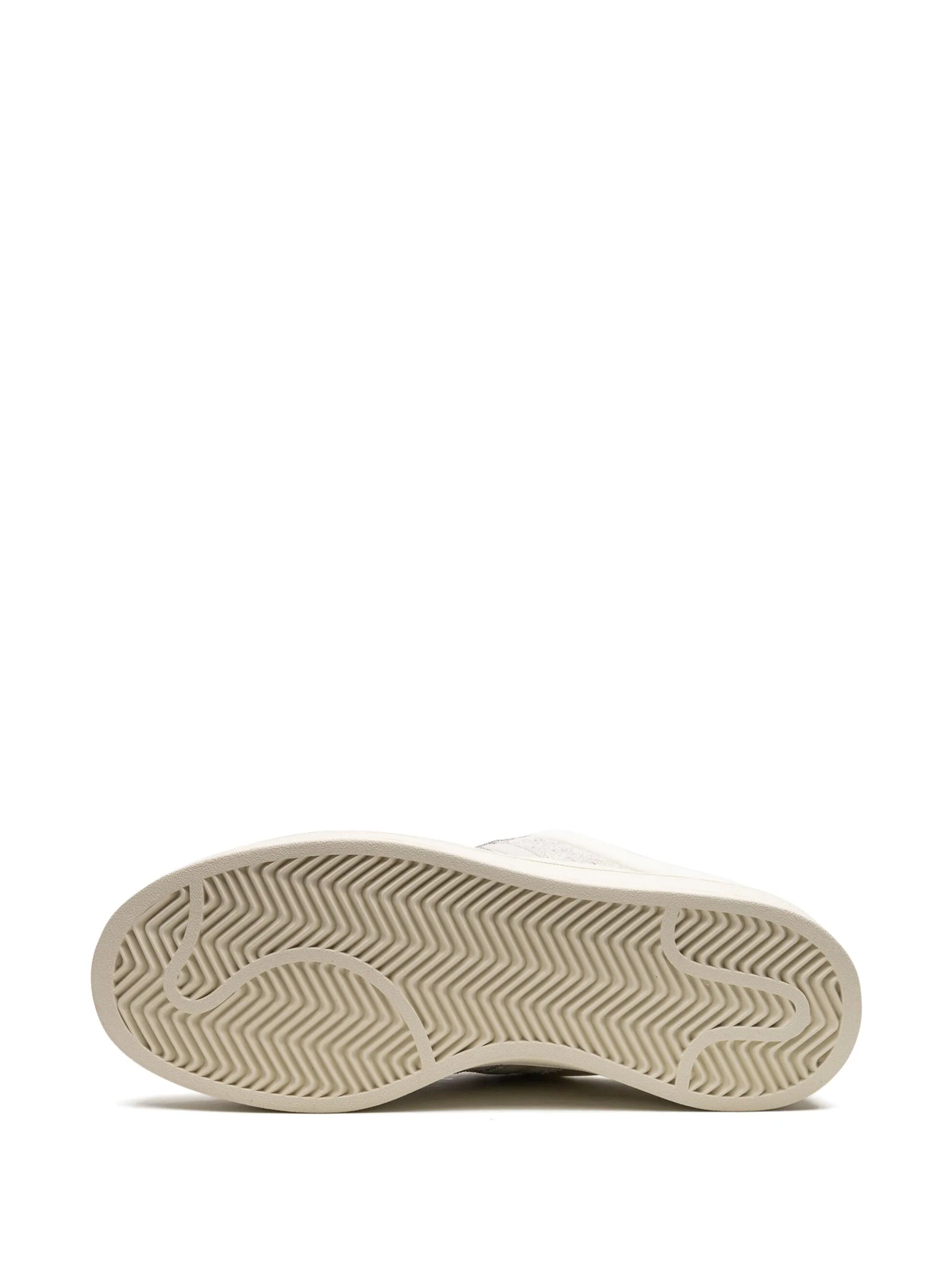 adidas x Bad Bunny Campus Cream sneakers

cream buckle low-top shoes collab

retro suede adidas campus low

limited edition adidas cream sneakers