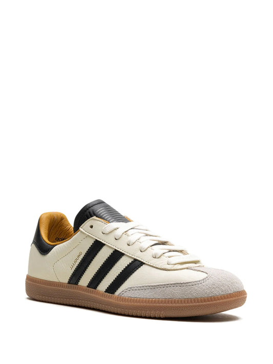 adidas x JJJJound Samba OG Off White sneakers

jjjjound samba core black gum sole

minimalist samba low-top shoes

limited adidas jjjjound samba sneakers