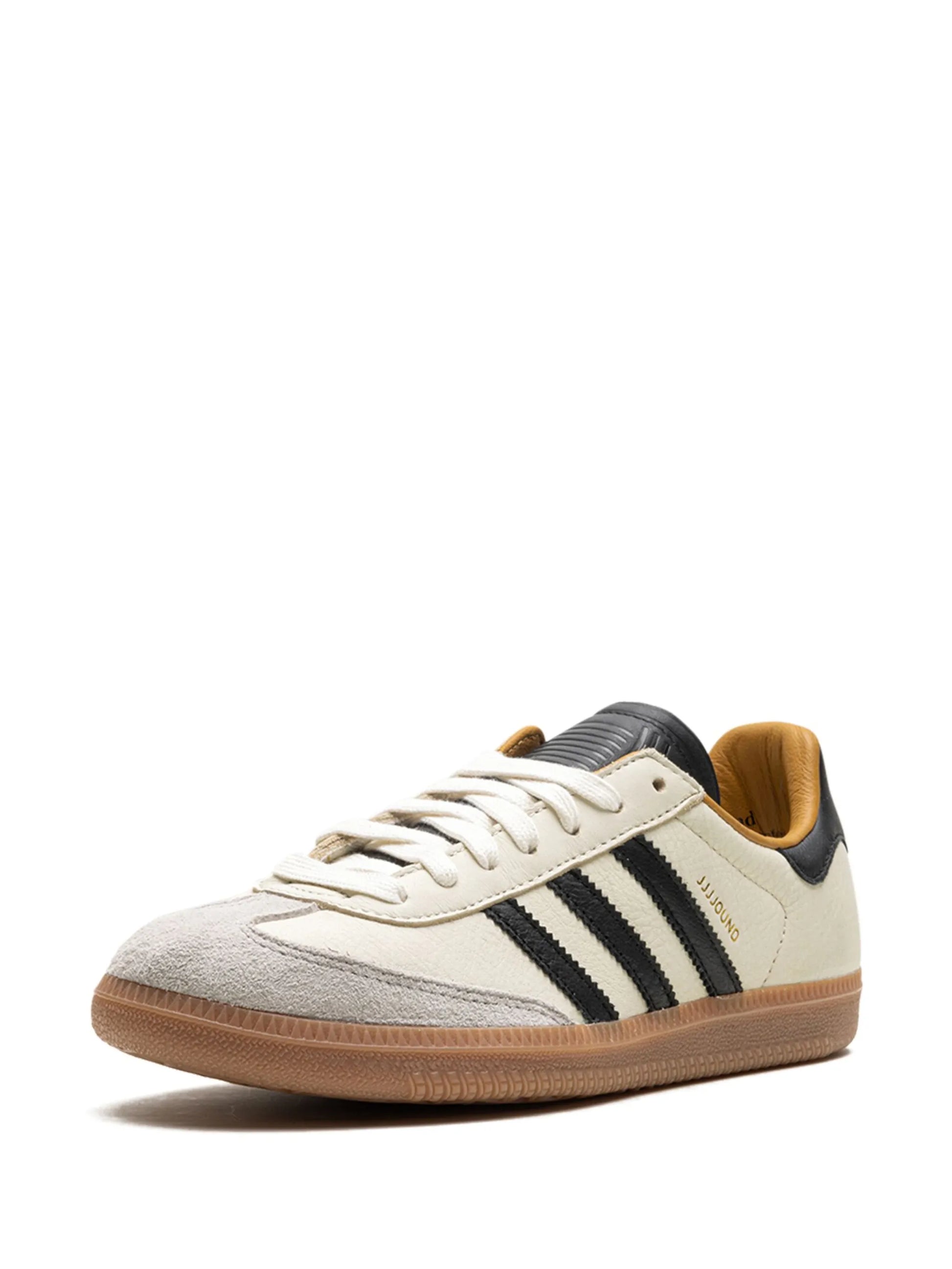 adidas x JJJJound Samba OG Off White sneakers

jjjjound samba core black gum sole

minimalist samba low-top shoes

limited adidas jjjjound samba sneakers