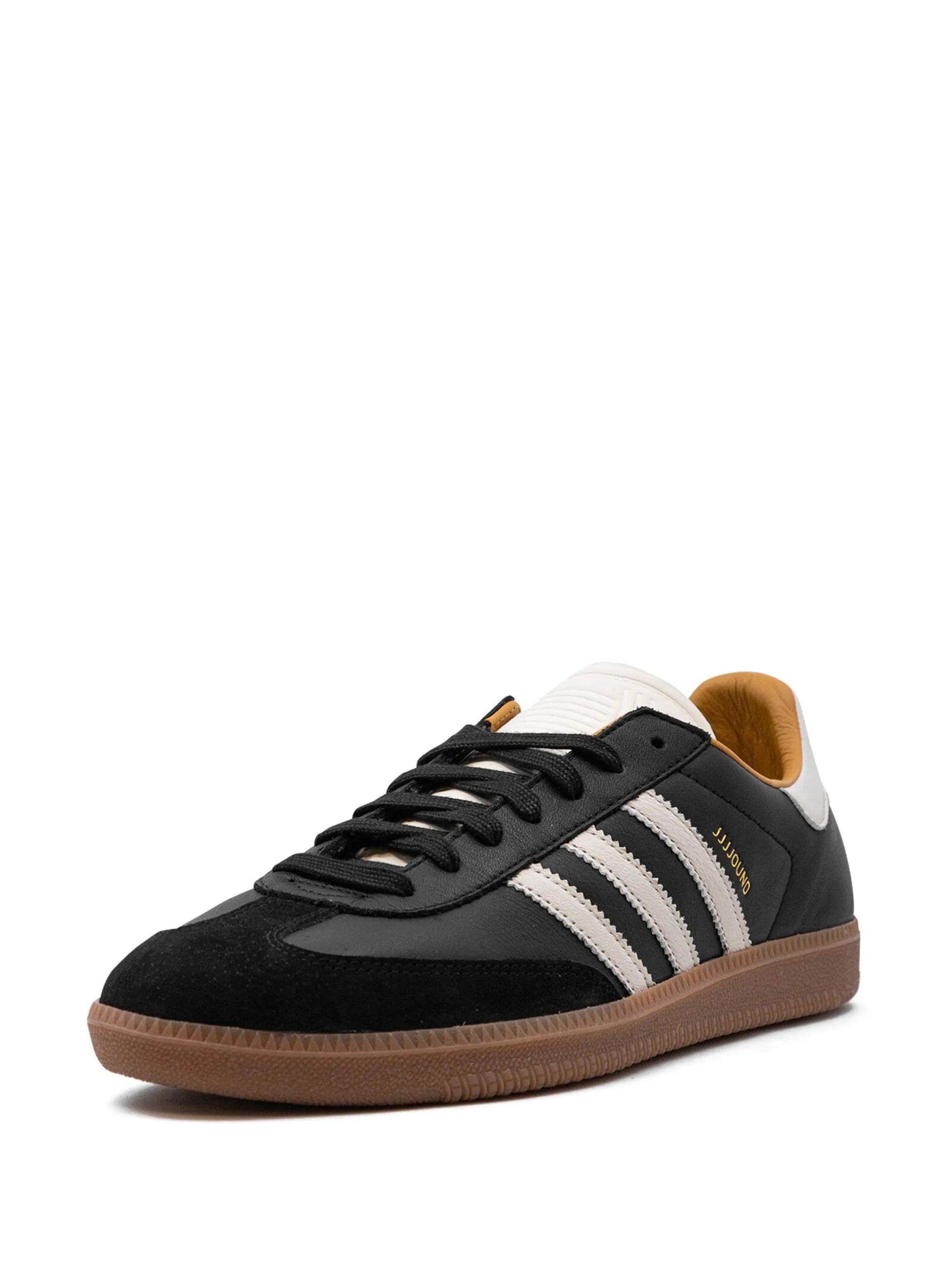 adidas x JJJJound Samba OG Core Black sneakers

jjjjound adidas samba off white gum sole

core black minimalist samba shoes

limited edition samba og jjjjound