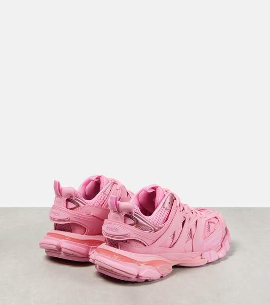 balenciaga track lace-up pink sneakers

balenciaga style running shoes

chunky grey sneakers for men

luxury mesh sneakers