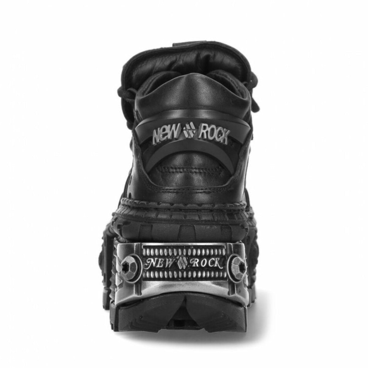 new rock cyberpunk boots

black leather platform goth shoes

metal cyber stompers

chunky alternative unisex boots