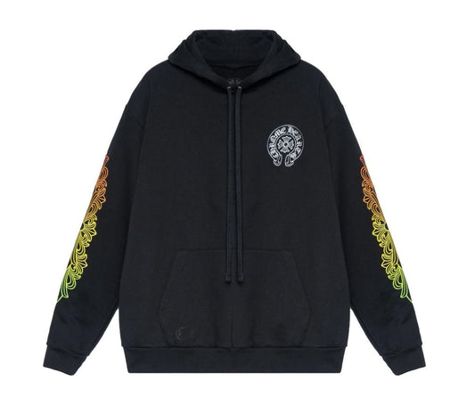 chrome hearts floral sleeve hoodie

gradient zip up chrome hoodie

gothic cross print streetwear hoodie

chrome hearts made in hollywood hoodie