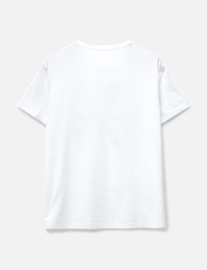 White Maison Margiela inspired deconstructed tee

minimalist boxy fit shirt off white

avant-garde cotton t-shirt VOID WORLDWIDE

distressed fashion tee streetwear