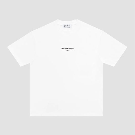 White Maison Margiela inspired deconstructed tee

minimalist boxy fit shirt off white

avant-garde cotton t-shirt VOID WORLDWIDE

distressed fashion tee streetwear